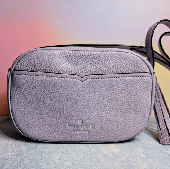 Kate Spade Pebbled Leathe Crossbody with Tassel - Picture 2 of 9